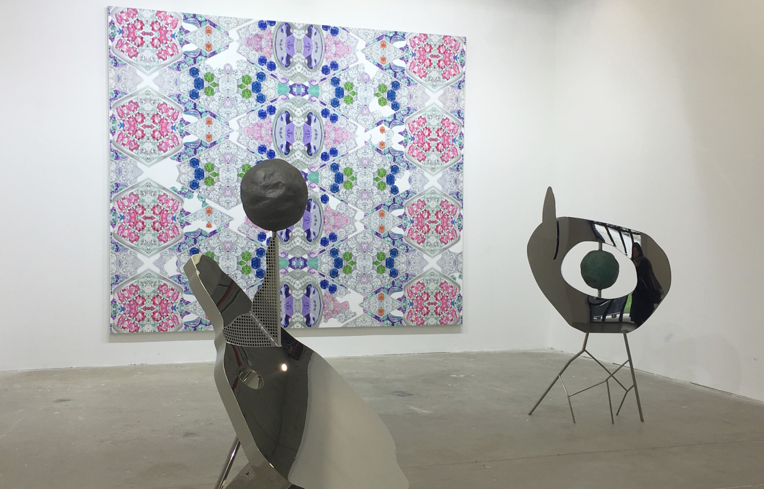 Les installations métalliques de WANG Shang.