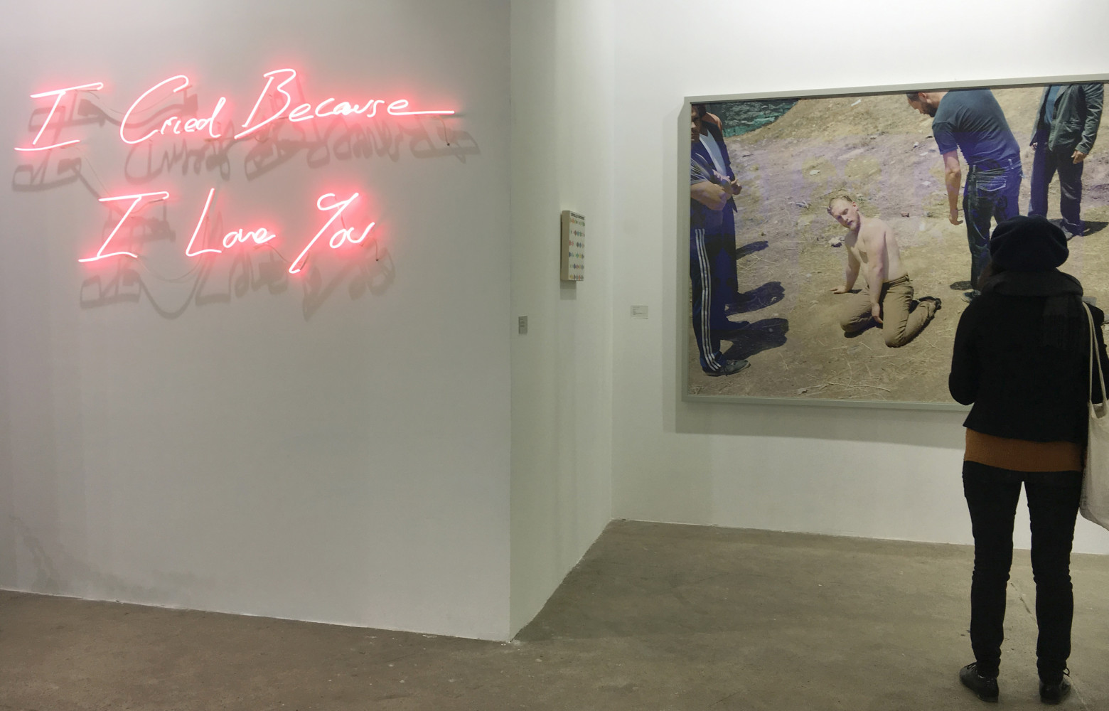 Photo de Jeff Wall (Galerie White Cube, Londres, Hong Kong).