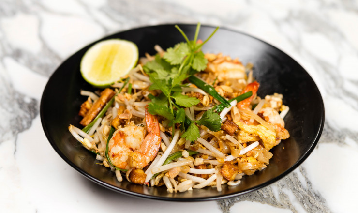 Le pad thaï, la spécialité maison…