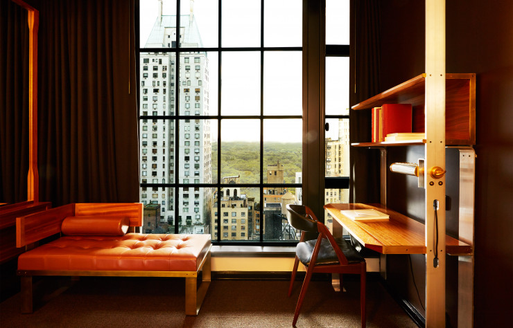 Au récent Viceroy Hotel, l’émotion naît du mélange des styles Art déco et contemporain.