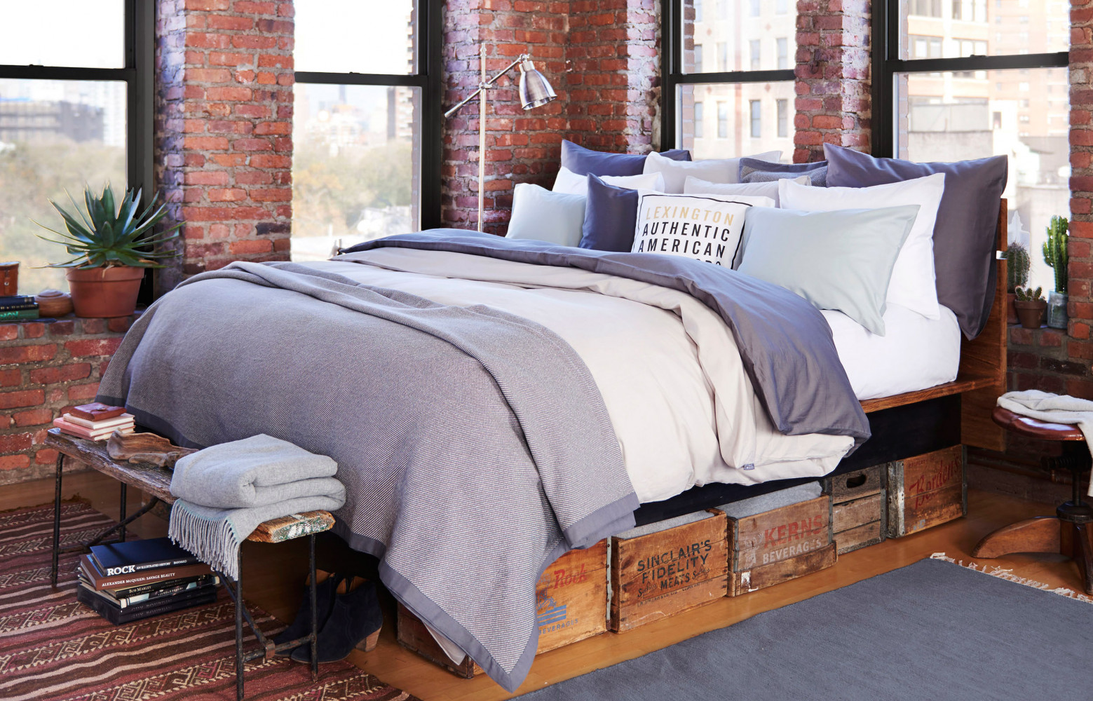 Lexington, parure de la collection « Urban Collective » inspirée par l’ambiance bobo chic de Brooklyn et...