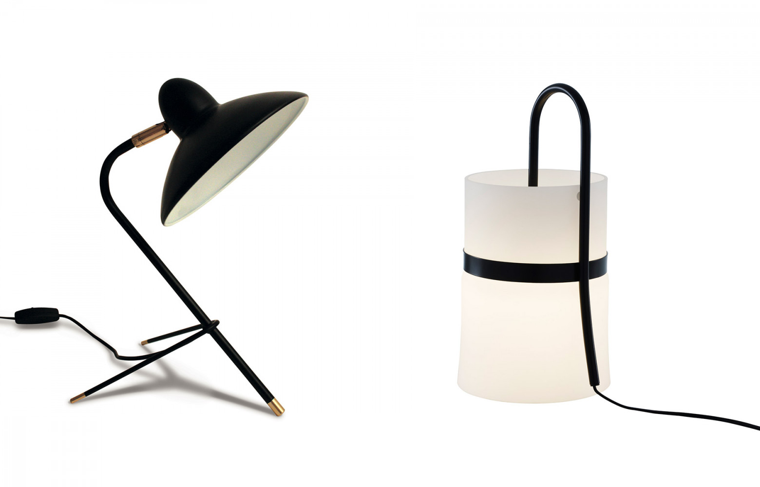 Lampe de table « Arles », design Domei Endo, The Conran Shop. Lampe à poser (en verre...