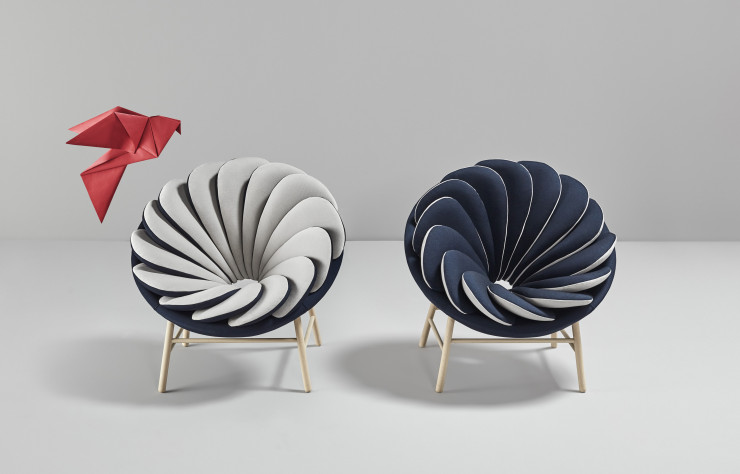Fauteuil Quetzal de Marc Venot (Missana, 2016).