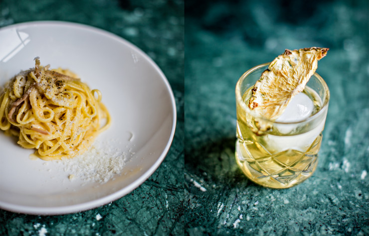 Alexandre Giesbert revisite les grands classiques de la cuisine italienne.