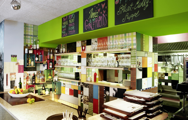 Le restaurant « Chez Ima » de l’hôtel Frankfurt by Levi’s.