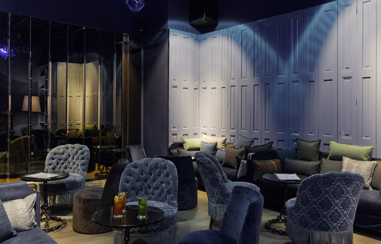 Le Boilerman Bar au sein de l’hôtel Hamburg / Altes Hafenamt.