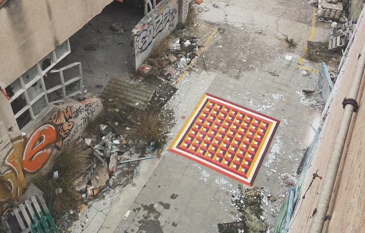 Les mosaïques du Catalan redonnent vie aux lieux en déshérence.