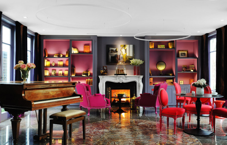 Anne Gelbard signe la décoration de l’hôtel quatre étoiles.