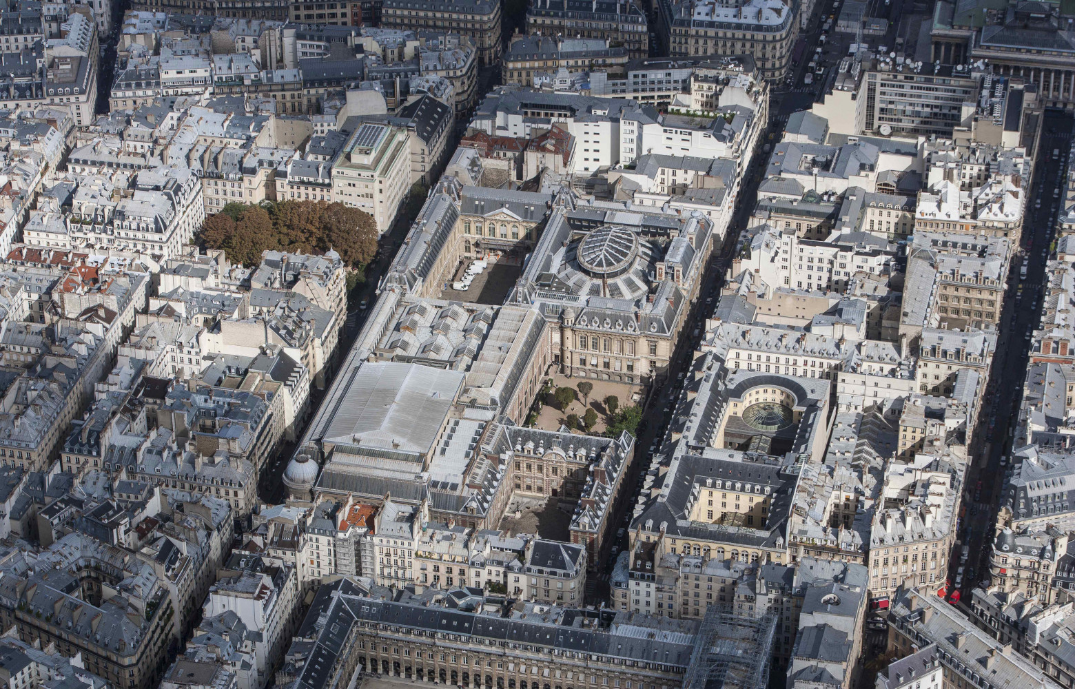 Vue aérienne du site Richelieu. D’ici 2020, le complexe s’ouvrira encore plus au public en accueillant un...