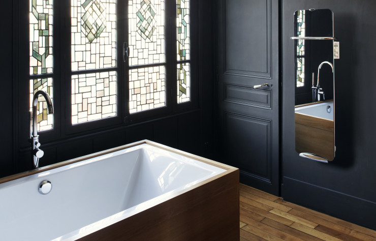 Le « Campaver Bains Ultime 3.0 » de Campa est réalisé en glace de verre massive.