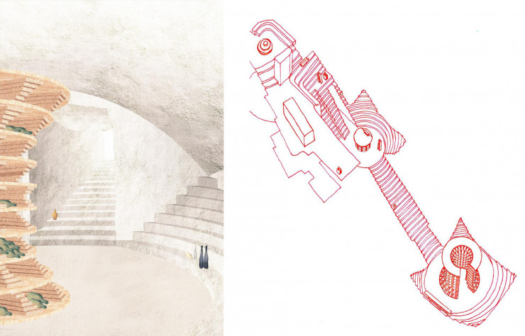 L’aménagement résolument minimal des équipes d’Architecten DVVT.