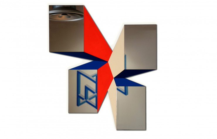 Le quadruple miroir « Mi(R) » joue sur les perspectives.