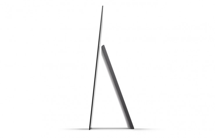 Le Bravia A1 et son design tout en pureté.
