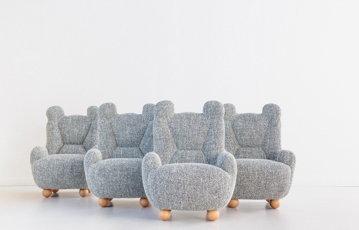 Le fauteuil Bébé Ours de Pierre Yovanovitch.