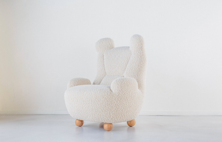 Le fauteuil Papa Ours de Pierre Yovanovitch.