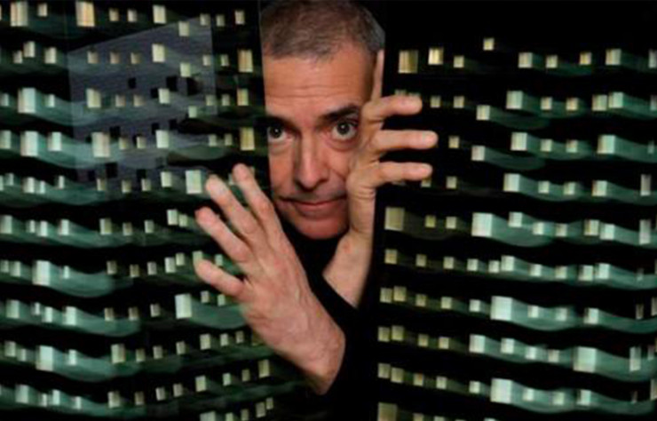 Dominique Perrault adoubé par le Centre Pompidou en 2008.