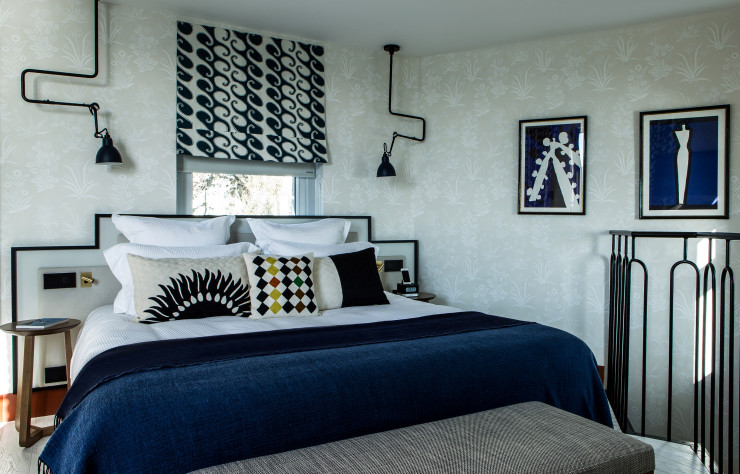 Sandra Benhamou a transformé l’ancien aquarium de Dinard en un hôtel 5 étoiles, le Castelbrac.