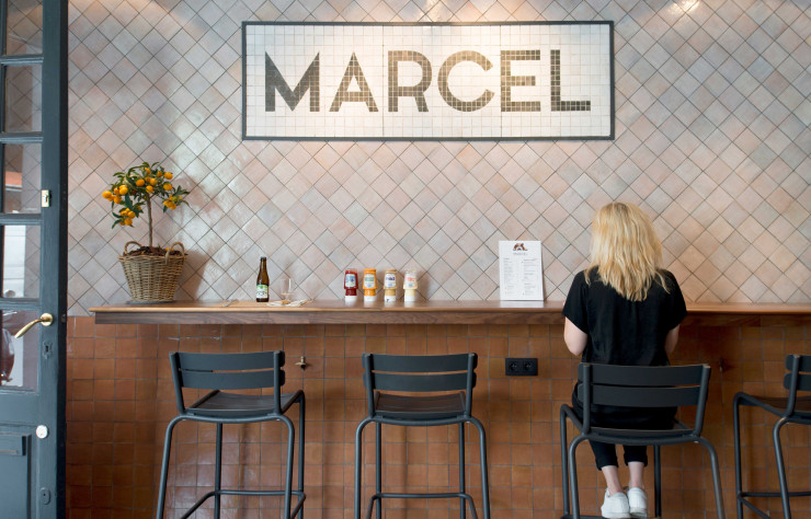 Marcel à Bruxelles ? Un bar à burgers de bon goût, à consommer sur place ou à emporter.
