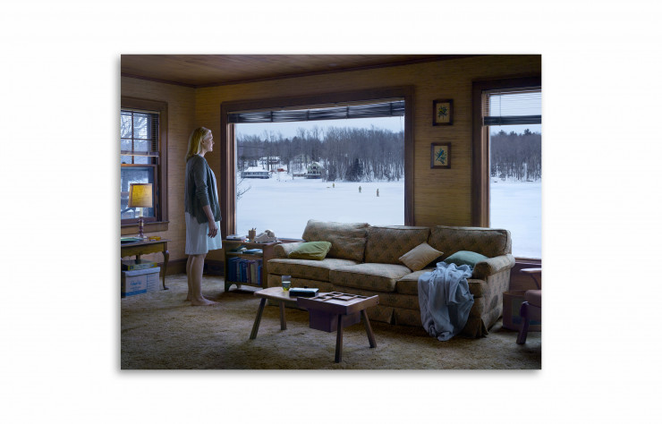 « The Disturbance », 2014, de Gregory Crewdson. Impression pigmentaire numérique. 114,5 x 146,2 cm (encadré). Collection privée, Paris.