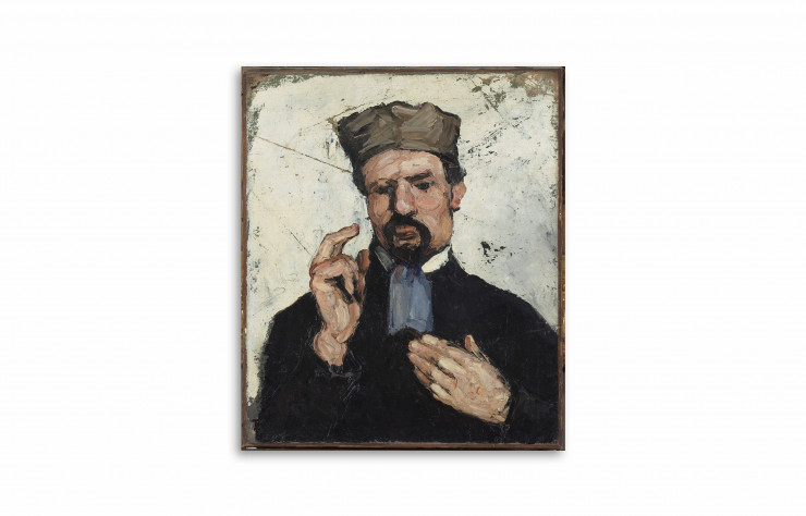 « L’avocat (L’Oncle Dominique) », 1866, de Paul Cézanne. Huile sur toile, 0,65 x 0,545m. Paris, Musée d’Orsay.