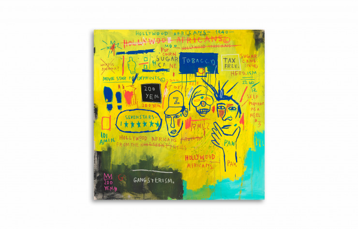 « Hollywood Africans », 1983, de Jean-Michel Basquiat.