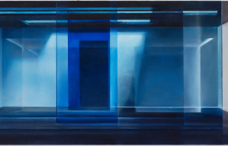 « Palest blue against Palest blue » d’Anette Harboe Flensburg (2015).