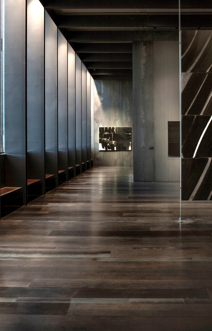 Musée Soulages (2014) Rodez.
