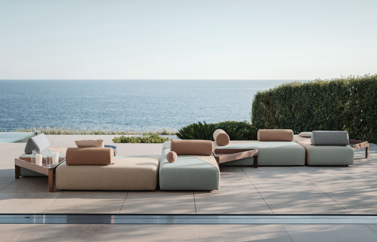 Collection « Brixx » de Lorenza Bozzoli (Dedon).