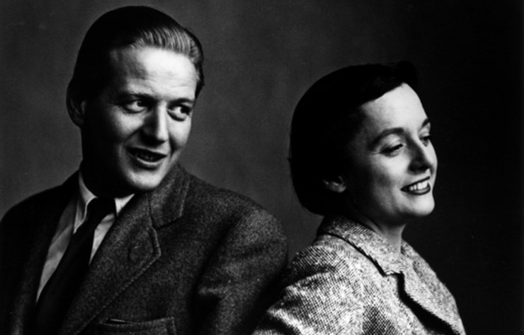 Florence et Hans Knoll en 1946. Elle a forgé les fondamentaux du design à l’échelle industrielle ; lui assurait la partie commerciale.