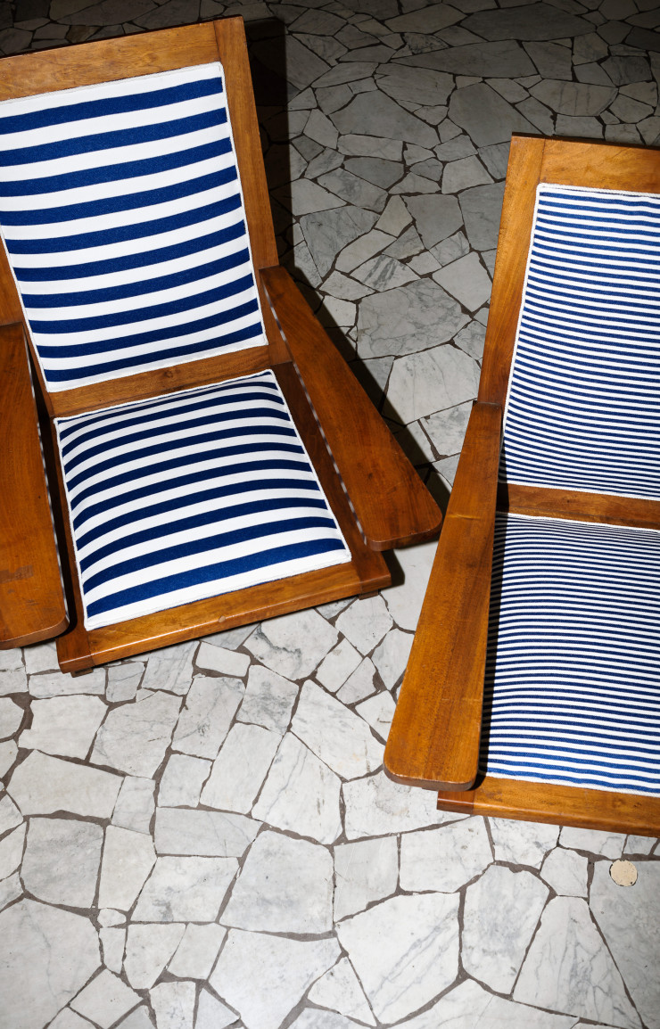 Tissus outdoor Tricot (Dedar).