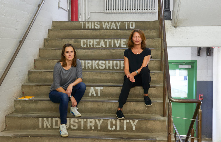 Claire Pijoulat et et Odile Hainaut, les deux Françaises qui organisent WantedDesign.