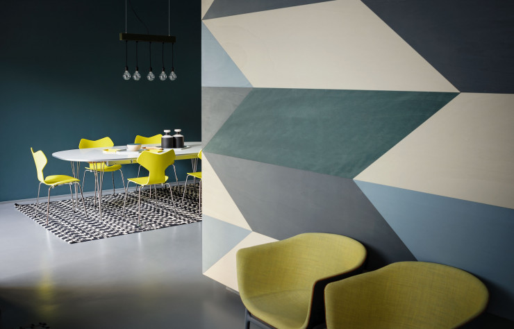 La décoration de la boutique Republic of Fritz Hansen de Milan a été réalisée par le duo italien montant de Studiopepe.