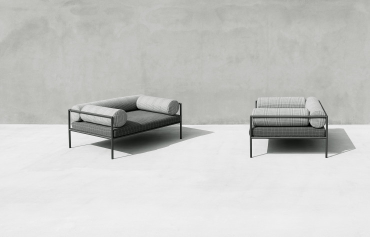 Collection de fauteuils et canapés « Agra » de David Lopez Quincoces. Living Divani chez Mondomio.