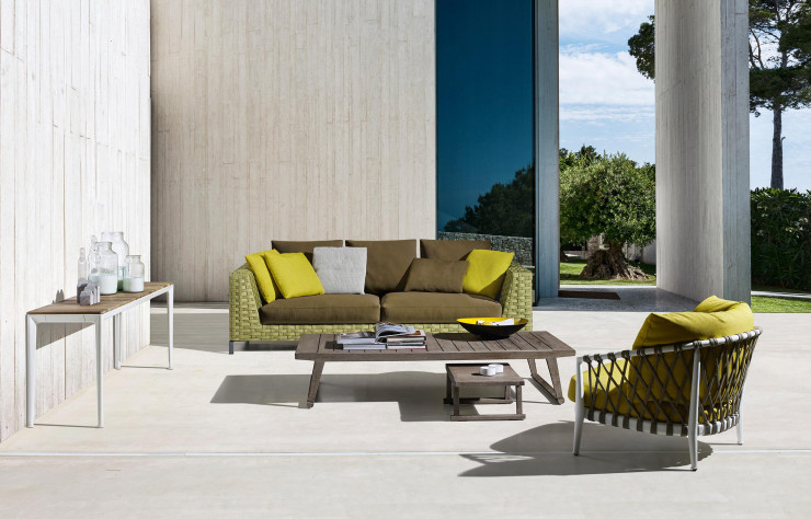 Collection « Ray Outdoor », d’Antonio Citterio. B&B Italia Outdoor.