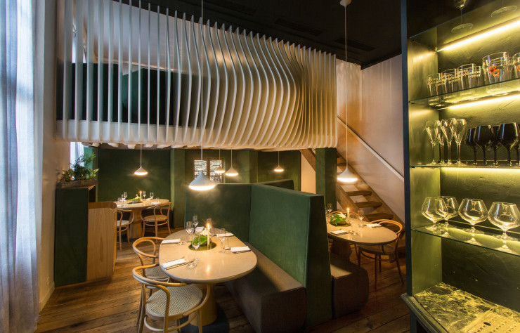 L’architecture intérieure du Jardin a été confiée à Brune de La Guerrande.