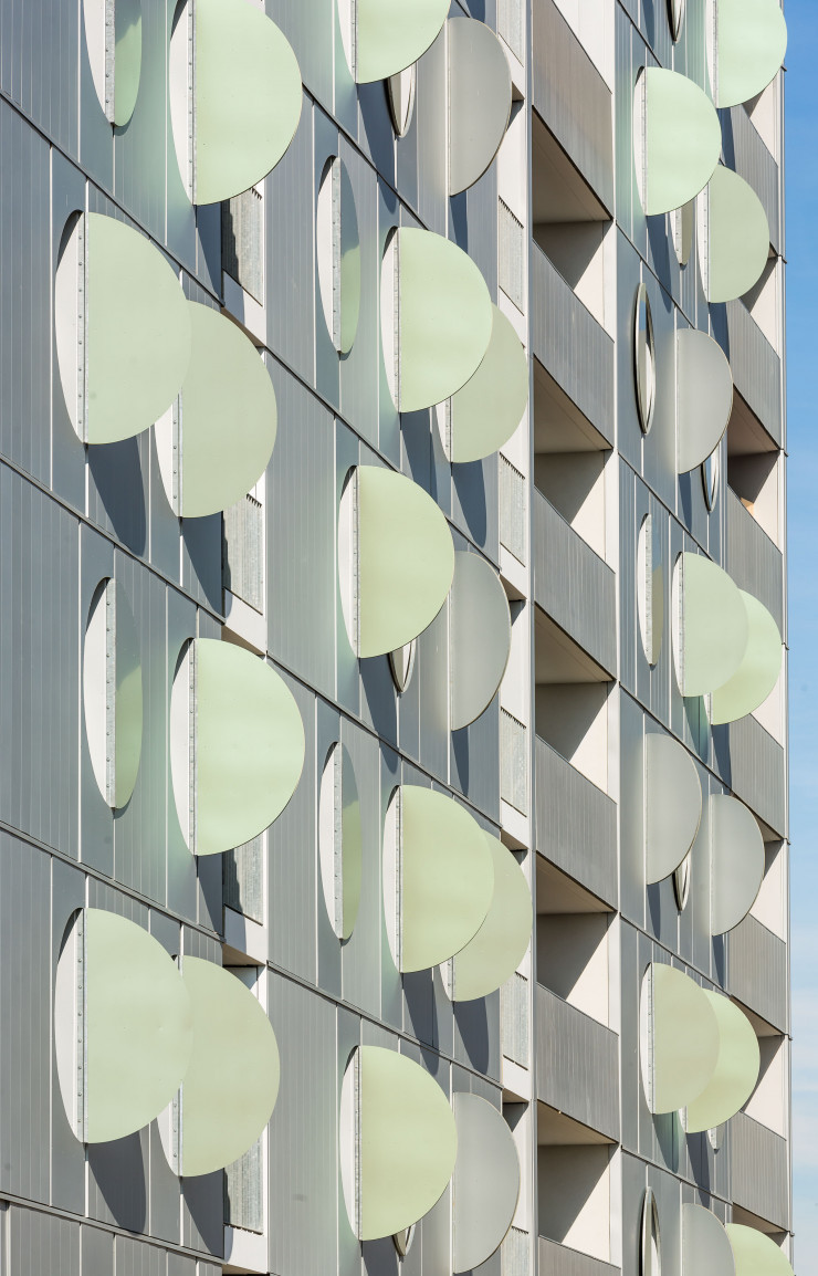 Ensemble de 170 logements dans la ZAC de la Cartoucherie, à Toulouse (2017).