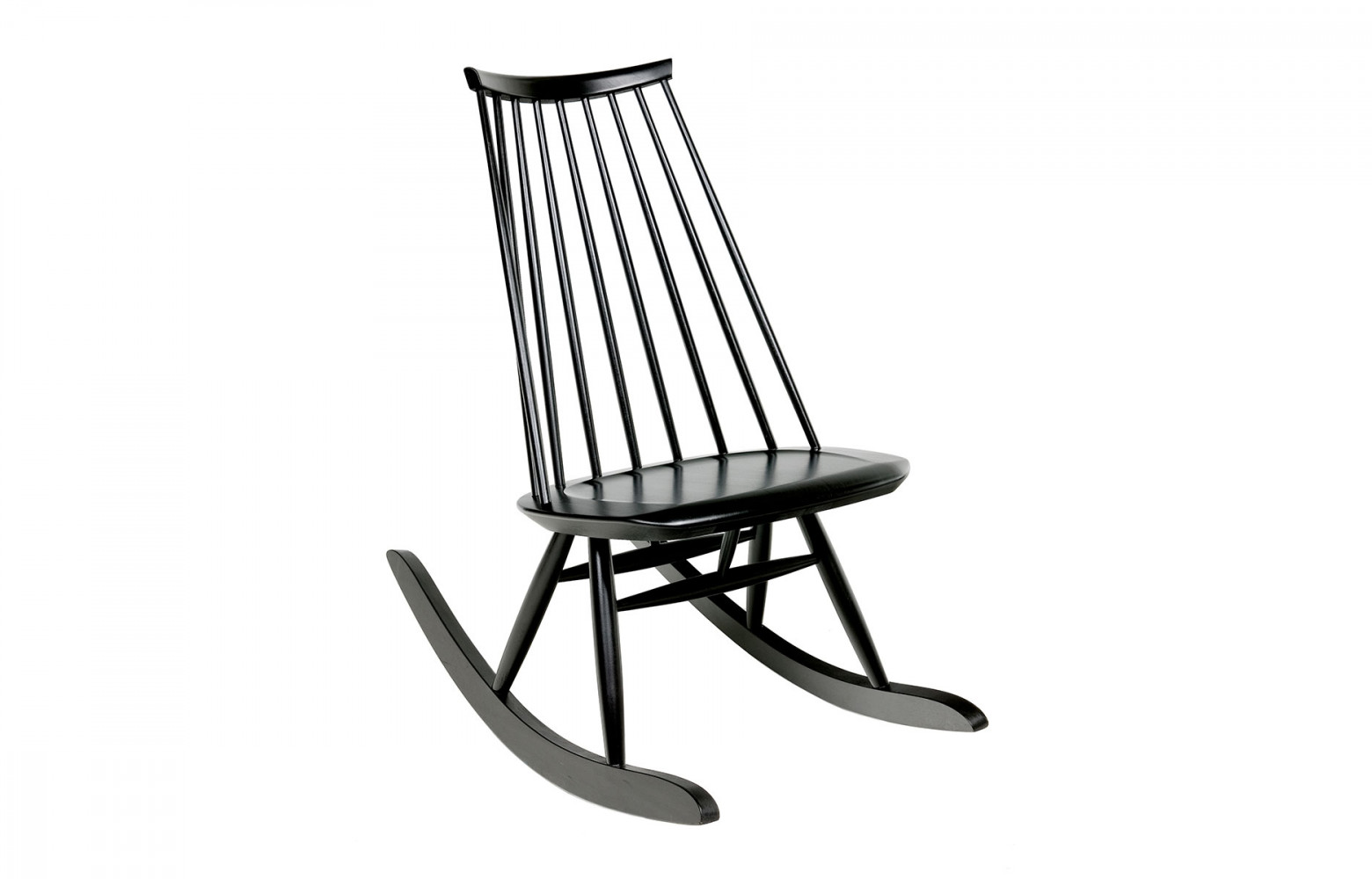 Rocking-chair Mademoiselle, design Ilmari Tapiovaara (1956, Artek).