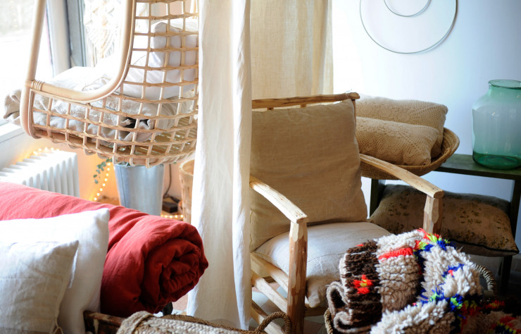 Une boutique aménagée comme un appartement… dont le décor changerait chaque semaine !