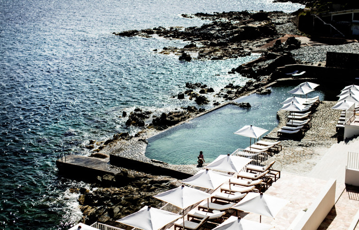 L’hôtel des Roches Rouges à Saint-Raphael.
