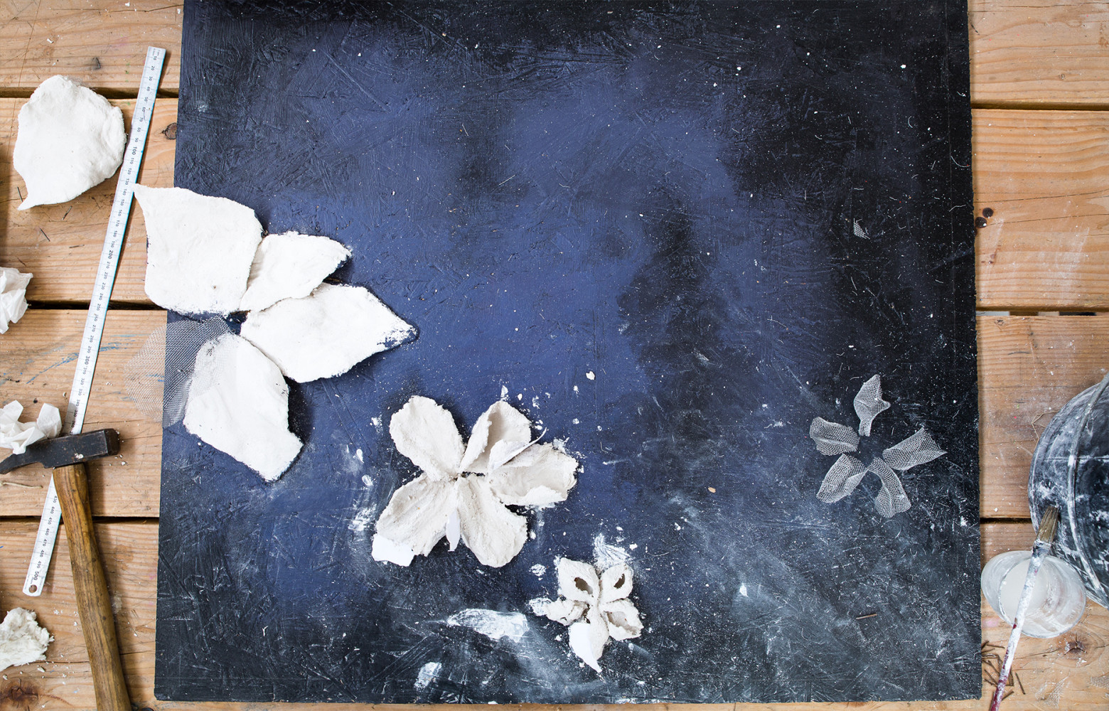 Apporter des éléments naturels de l'extérieur à la décoration d'intérieur, tel a été l'enjeu du workshop !...