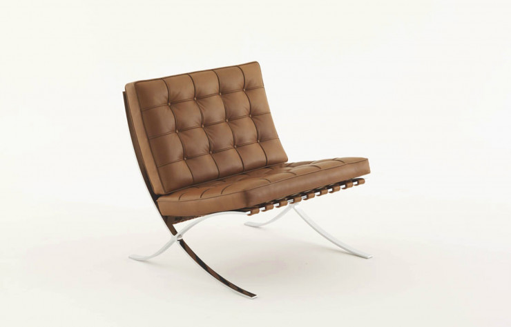 La chauffeuse Barcelona est disponible à partir de 5 560 € chez Knoll.