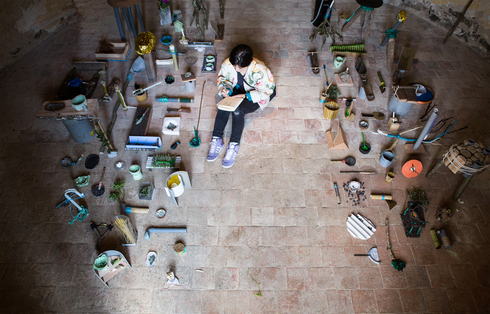 La simplicité des matériaux n'a pas amoindri la créativité, au contraire.