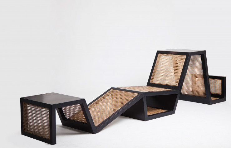 Chaise longue Living Space III de Karen Chekerdjian.