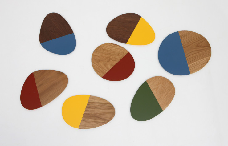 Plateaux Pebble Platters, de Nada Debs.