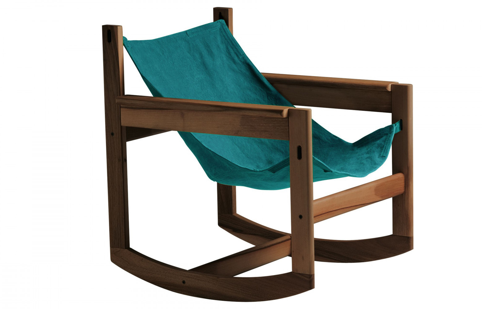 Rocking-chair Pelicano, créé en 2003 par le designer français Michel Arnould (Objekto).