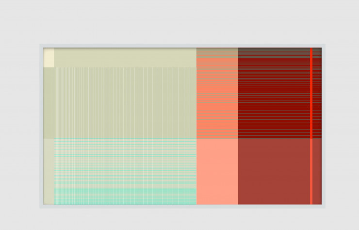 Composition Extraordinary de Scholten & Baijings pour la TV The Frame (Samsung).