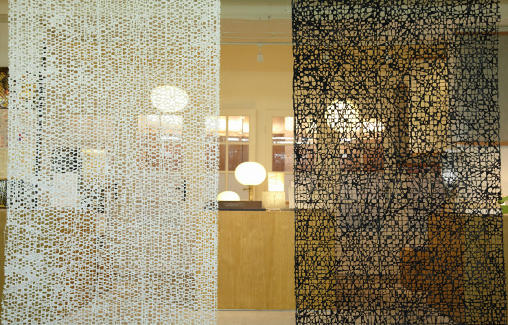 L’Espace Densan, réservé aux artisans japonais, expose cet automne trois spécialistes du papier washi.