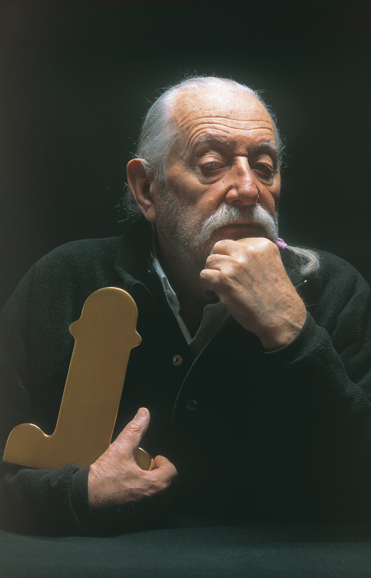 Ettore Sottsass et son vase Shiva (1973), toujours édité par BD Barcelona.