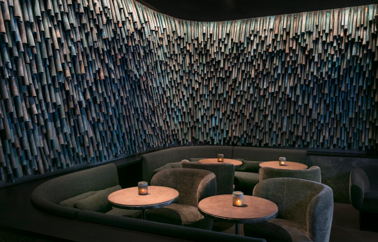 Le bar du National, une caverne stylée.
