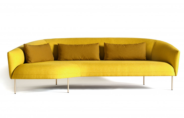 Canapé de la collection « Roma » de Jonas Wagell pour Tacchini.